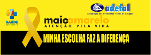 Maio Amarelo: Palestra alerta usuários e funcionários da ADEFAL sobre o perigo no trânsito