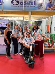 ADEFAL destaca experiência de inclusão durante participação na 13ª Feira dos Municípios 2026